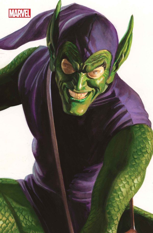 HALLOWS' EVE 1 ALEX ROSS TIMELESS GREEN GOBLIN VIRGIN VARIANT