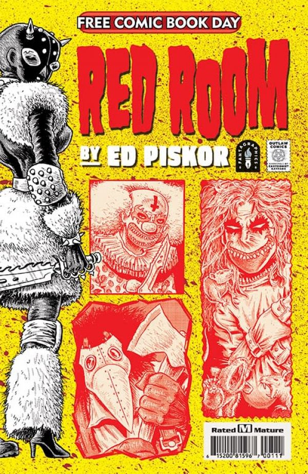 FREE COMIC BOOK DAY 2021 RED ROOM 1 COVER FCBD