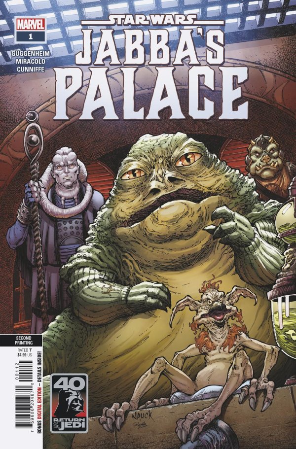 STAR WARS: RETURN OF THE JEDI – JABBA'S PALACE #1 2ND PRINT