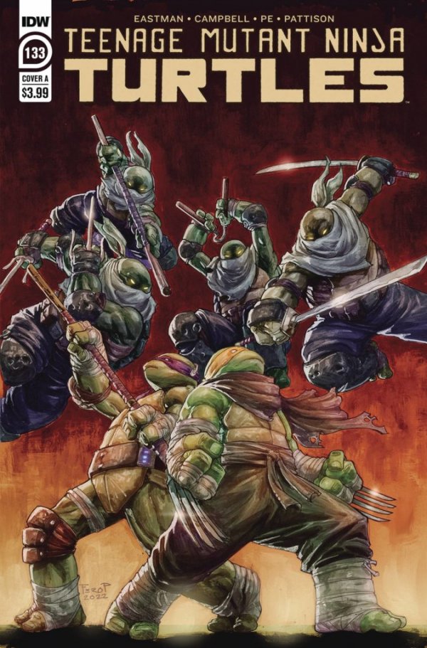 TEENAGE MUTANT NINJA TURTLES #133