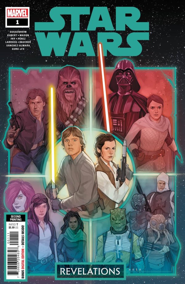 STAR WARS: REVELATIONS #1 2ND PRINTING