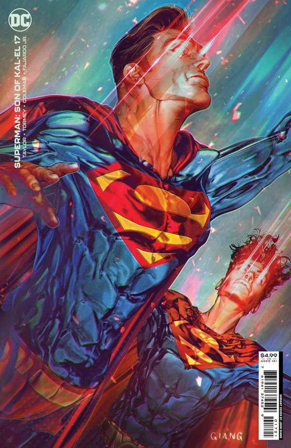 SUPERMAN: SON OF KAL-EL #17 COVER B JOHN GIANG CARD STOCK VARIANT