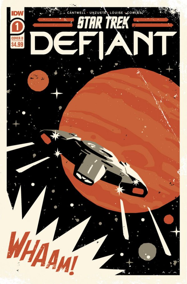 STAR TREK: DEFIANT #1 COVER D AJA