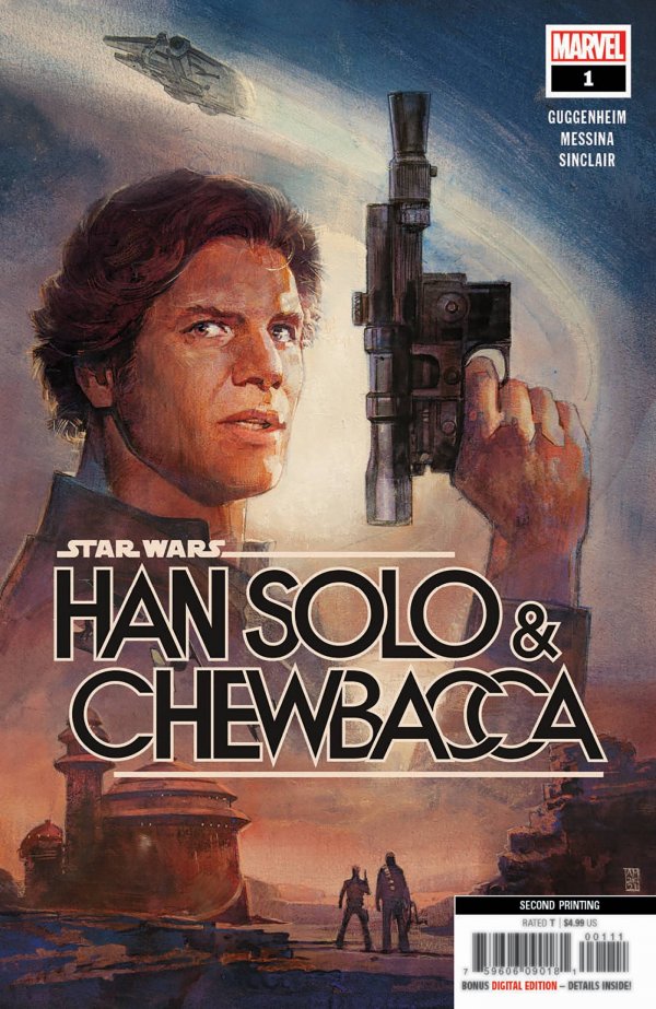 STAR WARS: HAN SOLO & CHEWBACCA #1 2ND PRINTING