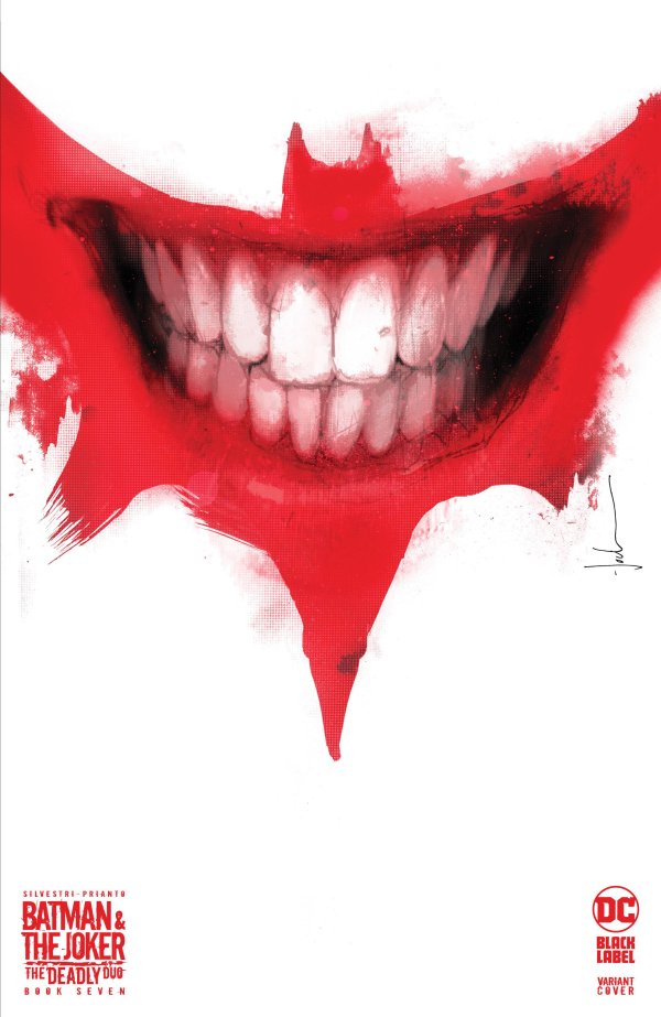BATMAN & THE JOKER: THE DEADLY DUO #7 COVER E JOCK CARD STOCK VARIANT