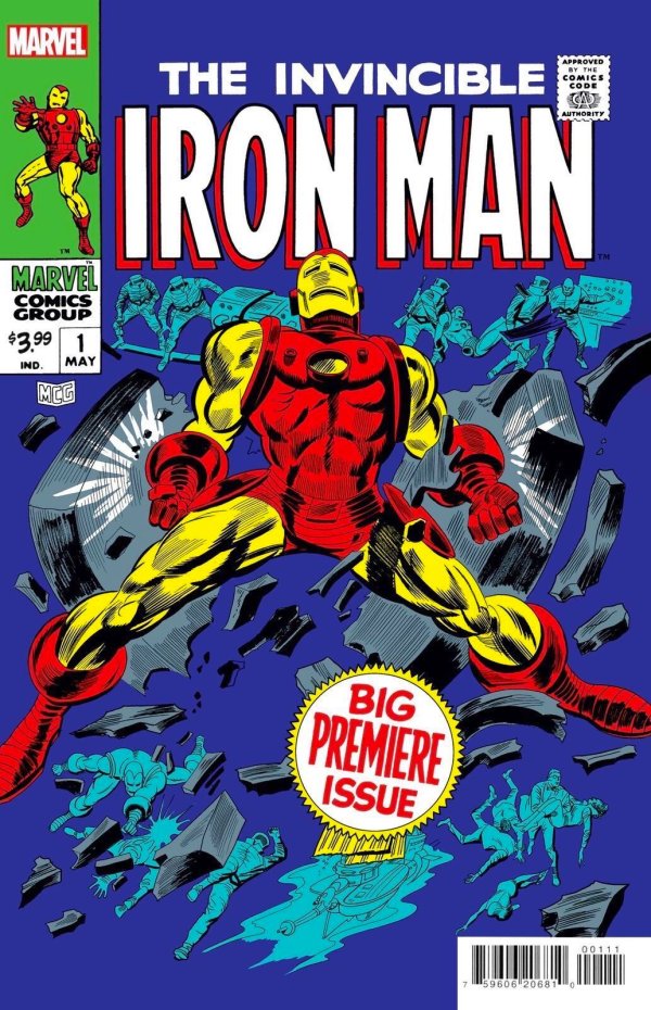 IRON MAN #1 FACSIMILE EDITION (2023)