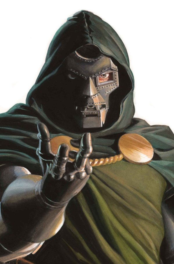 GUARDIANS OF THE GALAXY 1 ALEX ROSS TIMELESS DOCTOR DOOM VIRGIN VARIANT