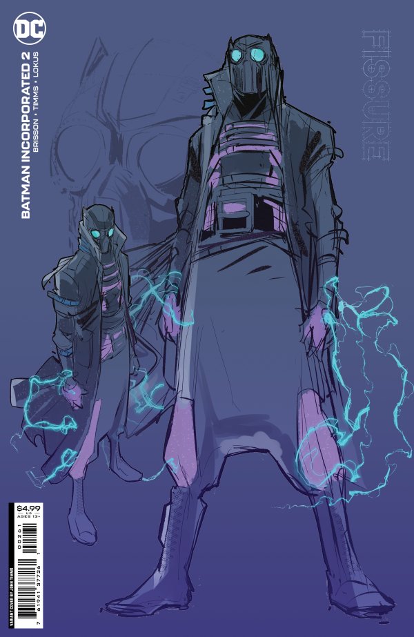 BATMAN INCORPORATED #2 COVER E JOHN TIMMS DESIGN CARD STOCK VARIANT