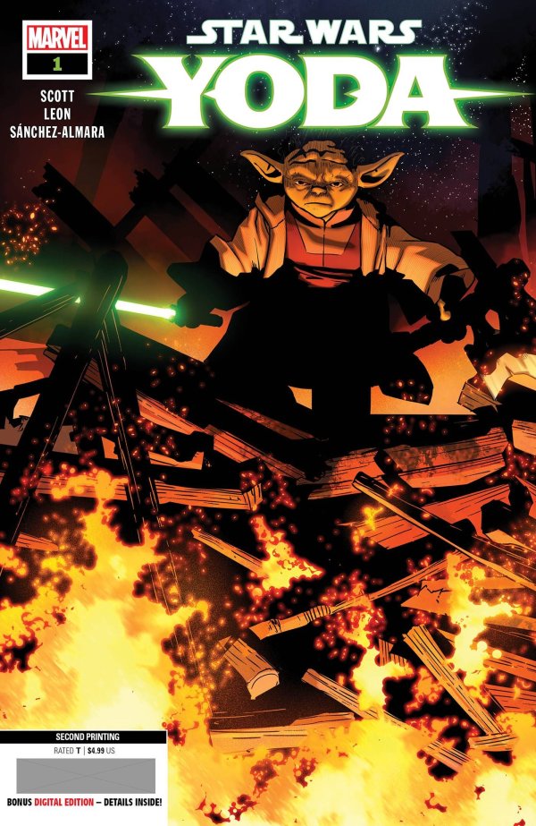 STAR WARS: YODA #1 2ND PRINTING