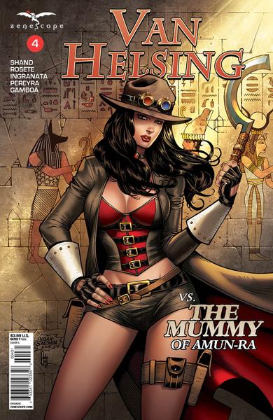 GFT VAN HELSING VS THE MUMMY OF AMUN RA #4 CVR C SALO