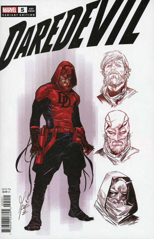 DAREDEVIL #5 1:10 CHECCHETTO DESIGN VARIANT