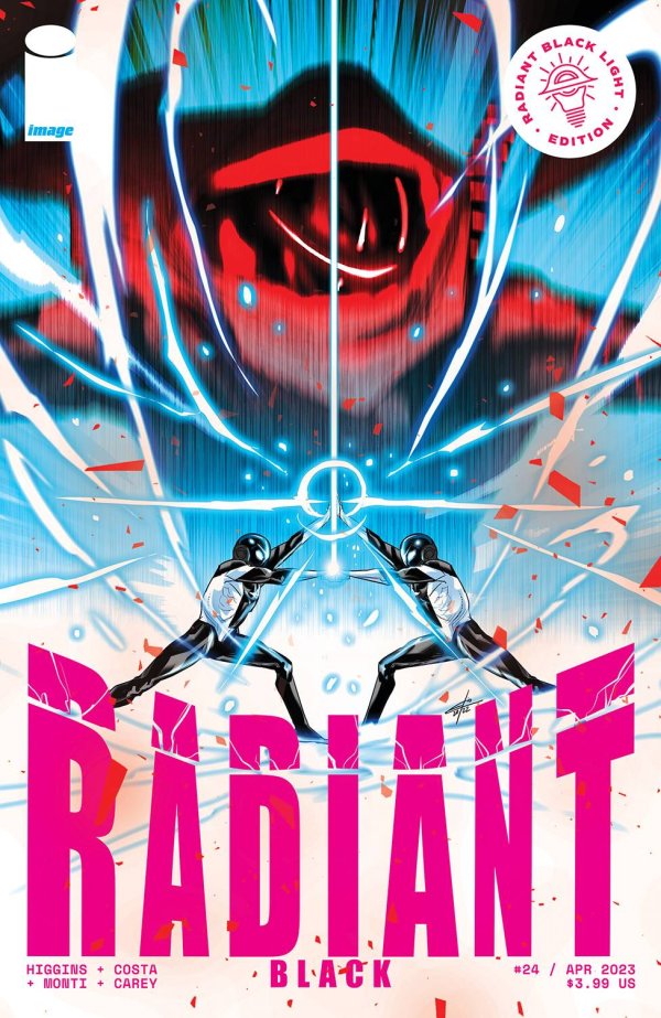 RADIANT BLACK #24 BLACKLIGHT EDITION