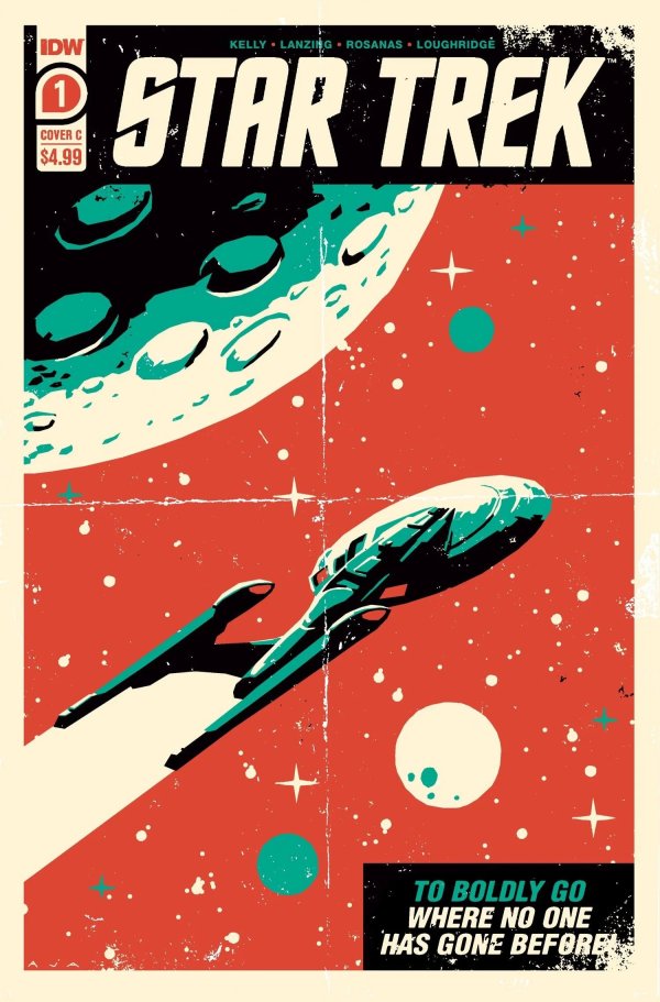 STAR TREK #1 COVER C - AJA VARIANT