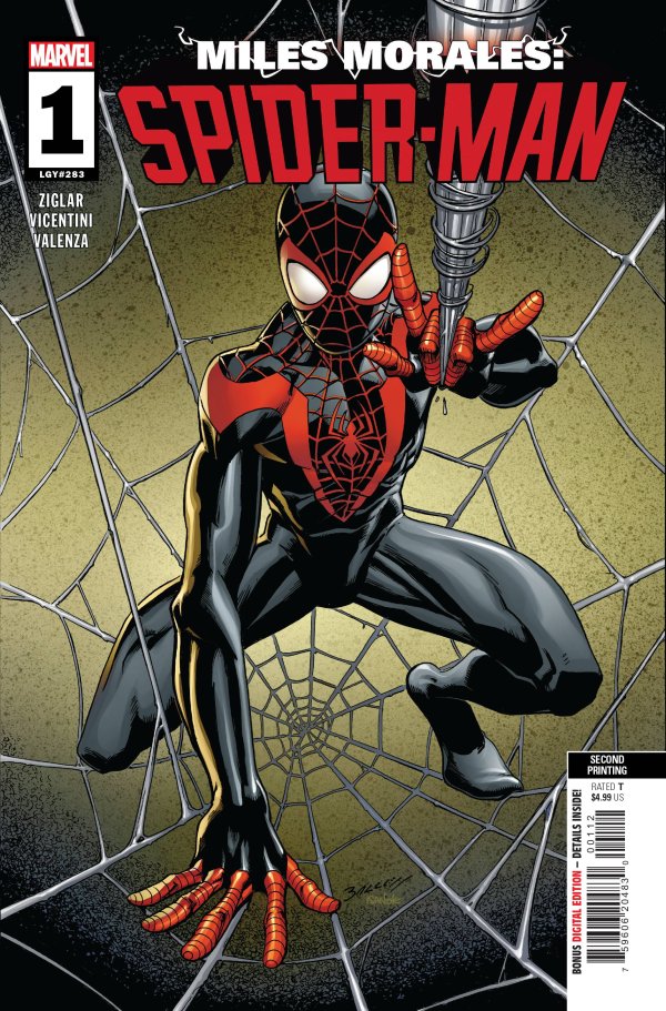 MILES MORALES: SPIDER-MAN #1 2ND PRINTING