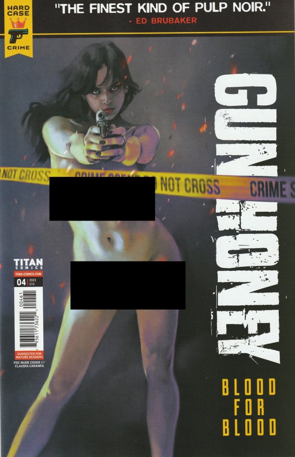 GUN HONEY: BLOOD FOR BLOOD #4 CARANFA NUDE DRESS VARIANT